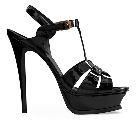 Saint Laurent
Tribute Platform Sandals in Patent Leather - Picture 3 of 3
